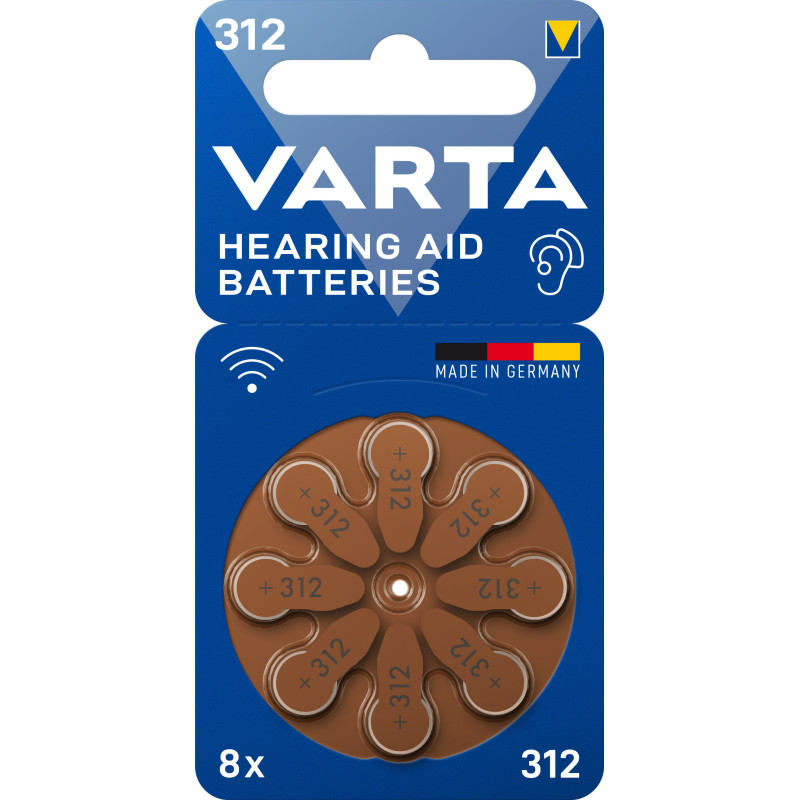 Varta 4043752393712 batteria per uso domestico Batteria monouso 312 Zinco-aria