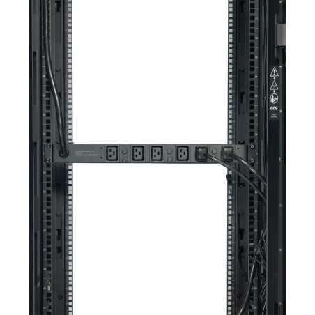 APC Basic Rack PDU AP7526 unità di distribuzione dell'energia (PDU) 6 presa(e) AC 1U Nero