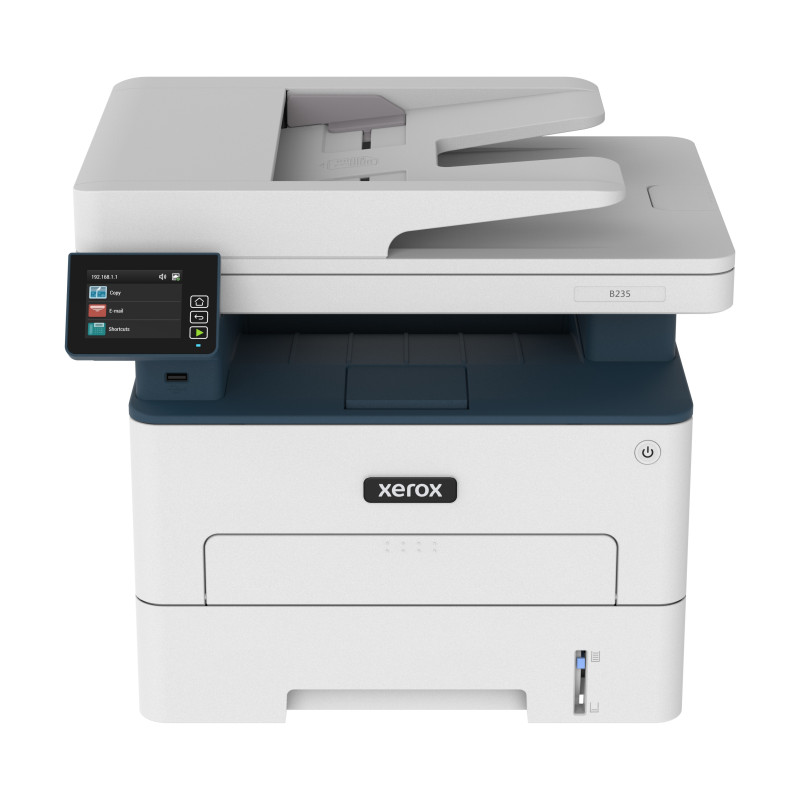 Xerox B235 A4 34 ppm Copia/Stampa/Scansione/Fax fronte/retro wireless PS3 PCL5e/6 ADF 2 vassoi Totale 251 fogli