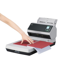 Ricoh fi-8290 ADF + scanner ad alimentazione manuale 600 x 600 DPI A4 Nero, Grigio