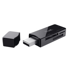 Trust NANGA lettore di schede USB 3.2 Gen 1 (3.1 Gen 1) Type-A Nero