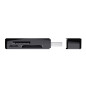 Trust NANGA lettore di schede USB 3.2 Gen 1 (3.1 Gen 1) Type-A Nero