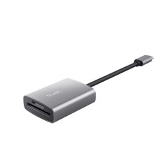 Trust 24136 lettore di schede USB 3.2 Gen 1 (3.1 Gen 1) Type-C Alluminio