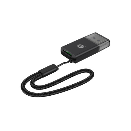 Conceptronic BIAN07B lettore di schede USB 3.2 Gen 1 (3.1 Gen 1) Type-A Nero