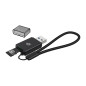 Conceptronic BIAN07B lettore di schede USB 3.2 Gen 1 (3.1 Gen 1) Type-A Nero