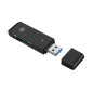 Conceptronic BIAN02B lettore di schede USB 3.2 Gen 1 (3.1 Gen 1) Type-A Nero