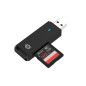 Conceptronic BIAN02B lettore di schede USB 3.2 Gen 1 (3.1 Gen 1) Type-A Nero