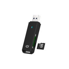 Conceptronic BIAN02B lettore di schede USB 3.2 Gen 1 (3.1 Gen 1) Type-A Nero