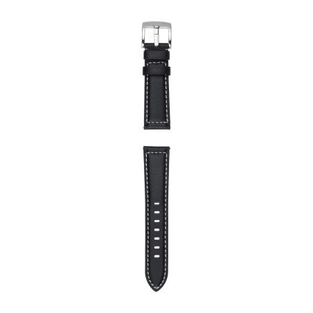 ASUS VivoWatch Strap (HC-S02) Cinghia Nero, Bianco Pelle