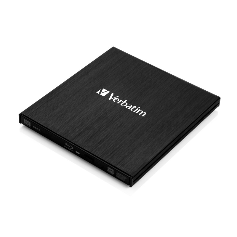 Verbatim External Slimline lettore di disco ottico Blu-Ray RW Nero