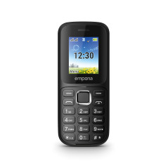 Emporia emporiaFN313 4,5 cm (1.77") 64 g Nero Telefono per anziani