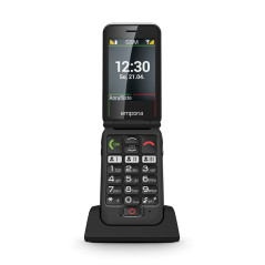 Emporia emporiaJOY 7,11 cm (2.8") Nero Telefono di livello base