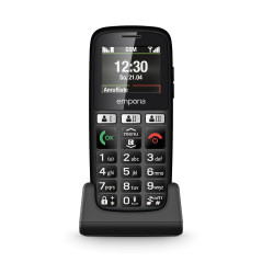 Emporia emporiaHAPPY 70 g Nero Telefono di livello base