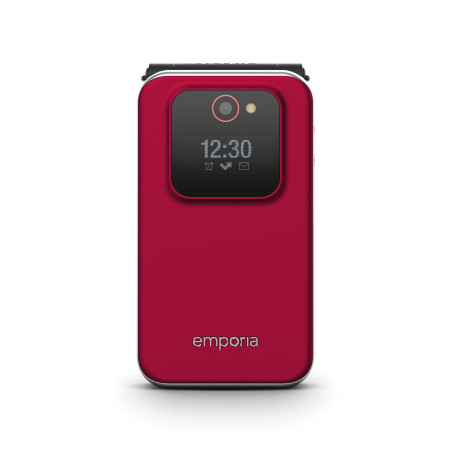 Emporia emporiaJOY-LTE 7,11 cm (2.8") 115 g Rosso Telefono per anziani