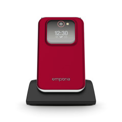 Emporia emporiaJOY-LTE 7,11 cm (2.8") 115 g Rosso Telefono per anziani