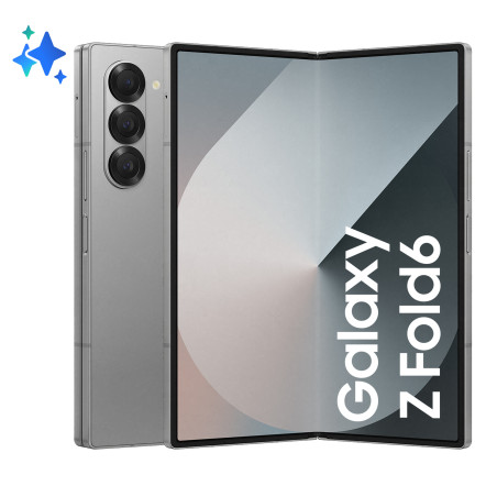 Samsung Galaxy Z Fold6 Smartphone AI, 1TB, RAM 12GB, Display 6,3" 7,6" Dynamic AMOLED 2X, Silver Shadow