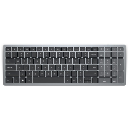 DELL KB740 tastiera Ufficio RF senza fili + Bluetooth QWERTY Italiano Grigio, Nero