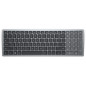 DELL KB740 tastiera Ufficio RF senza fili + Bluetooth QWERTY Italiano Grigio, Nero