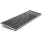 DELL KB740 tastiera Ufficio RF senza fili + Bluetooth QWERTY US International Grigio, Nero