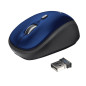 Trust 19663 mouse Ufficio RF Wireless Ottico 1600 DPI