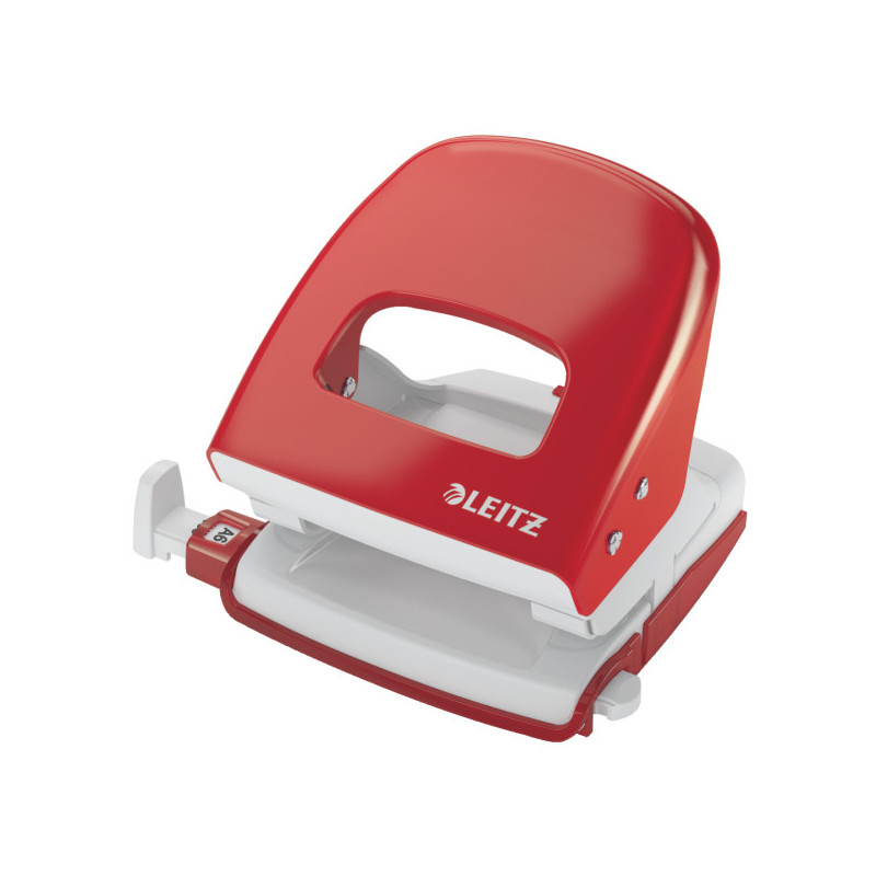 Leitz 5008 perforatore e accessori 30 fogli Rosso