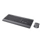 Trust Trezo tastiera Mouse incluso Universale RF Wireless QWERTY Italiano Nero