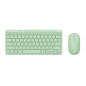 Trust Lyra tastiera Mouse incluso Universale RF senza fili + Bluetooth QWERTY Italiano Verde