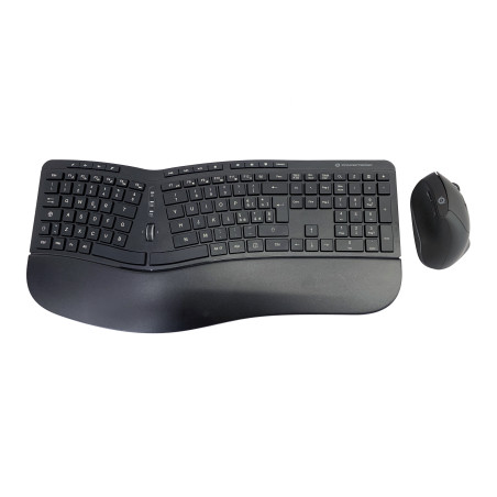 Conceptronic ORAZIO02IT tastiera Mouse incluso Ufficio RF Wireless QWERTY Italiano Nero