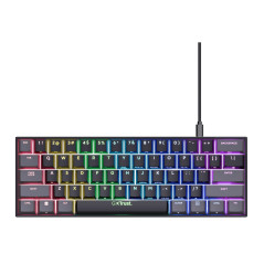 Trust GXT 867 Acira tastiera Gaming USB QWERTY Italiano Nero