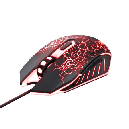 Trust GXT 783X mouse Gaming Ambidestro USB tipo A Ottico 4000 DPI