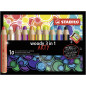 STABILO woody 3 in 1 Multicolore 10 pz