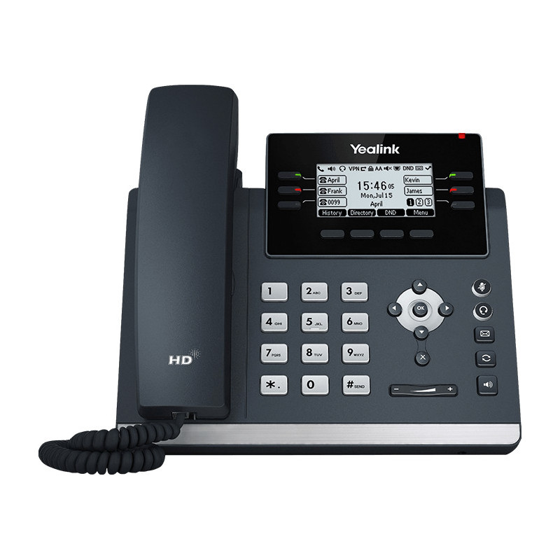 Yealink SIP T42U telefono IP Grigio LCD Wi-Fi