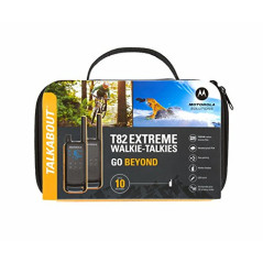 Motorola Talkabout T82 Extreme Twin Pack ricetrasmittente 16 canali Nero, Arancione