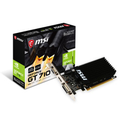 MSI GT 710 2GD3H LP scheda video NVIDIA GeForce GT 710 2 GB GDDR3