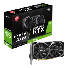 MSI VENTUS GEFORCE RTX 3050 2X XS 8G OC scheda video NVIDIA 8 GB GDDR6