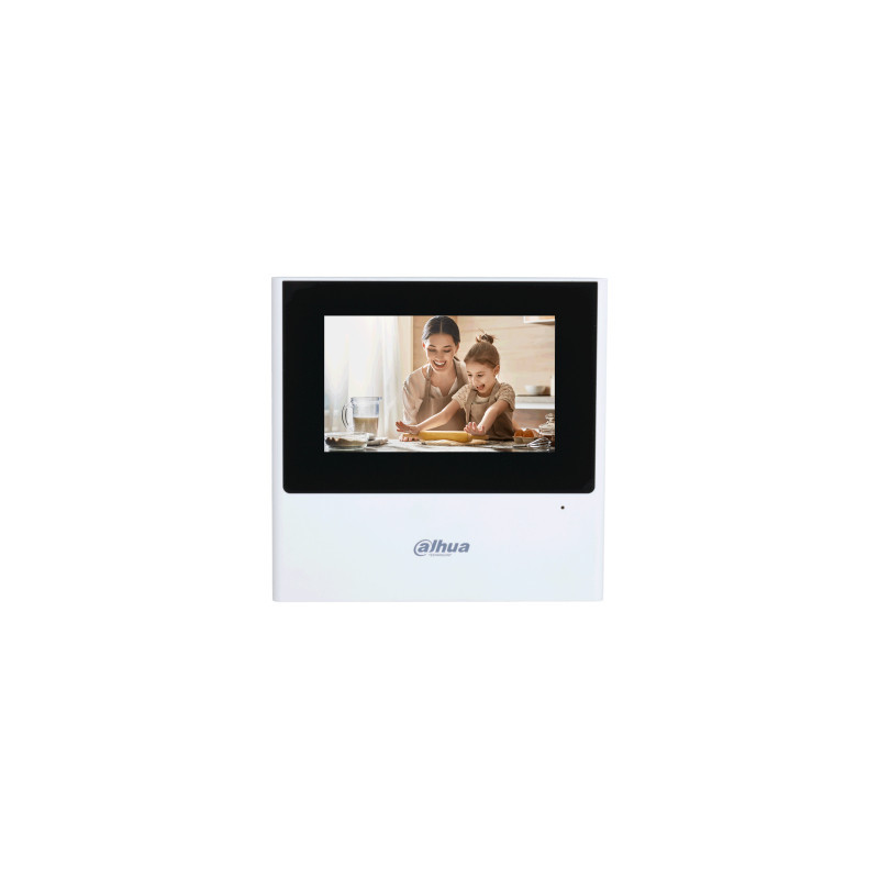 Dahua Technology VTH2611L-WP sistema per video-citofono 10,9 cm (4.3") Nero, Bianco