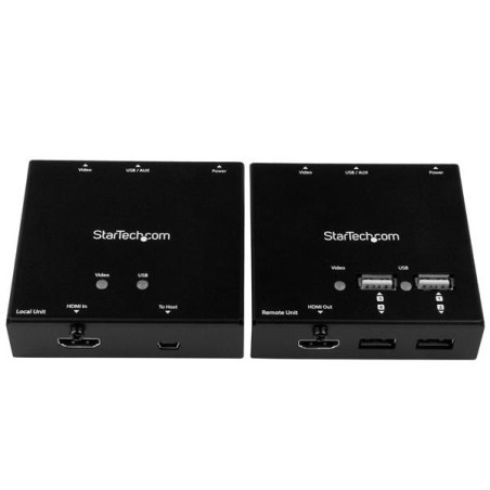 StarTech.com Extender HDMI via CAT6 con hub USB a 4 porte - 50m - 1080p