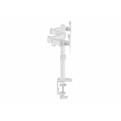 Equip Staffa di montaggio da tavolo articolata per doppio monitor da 17“-32”, bianco