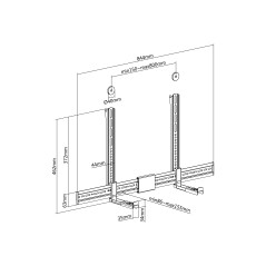 Equip Supporto universale per soundbar