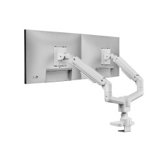 Equip Staffa di montaggio per doppio monitor da 17“-35” per uso intensivo, bianco