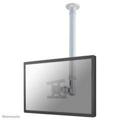 Neomounts FPMA-C100SILVER Supporto monitor TV a soffitto 10-30" - alt. 79-129 cm