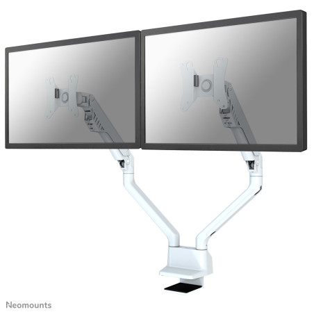 Neomounts FPMA-D750DWHITE2 Braccio per monitor 10-32" - molla a gas - Topfix - 180°-stop