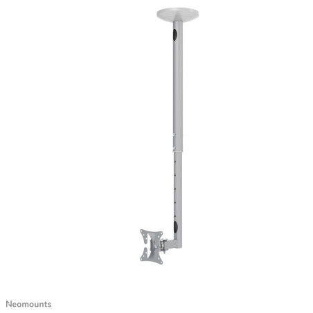 Neomounts FPMA-C050SILVER Supporto monitor/TV a soffitto 10-30" - alt. 60-85 cm