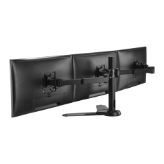 Equip Supporto da tavolo articolato per tre monitor da 17” a 27”