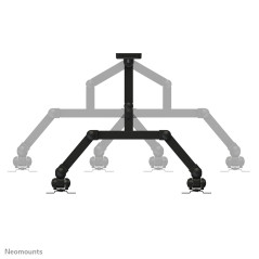 Neomounts FPMA-W960D Supporto a parete per doppio monitor TV 10-27" - mobilità completa