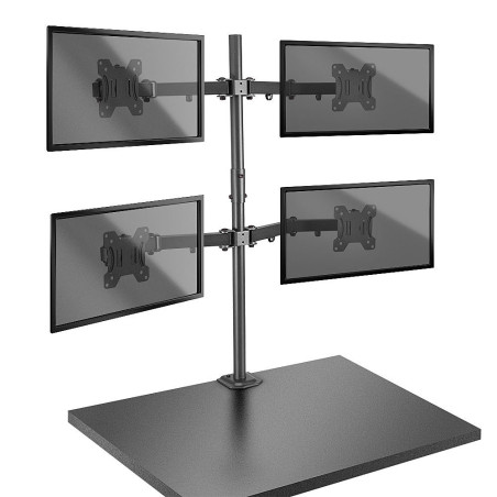 Lindy 40659 Supporti a parete per TV 71,1 cm (28") Scrivania Nero