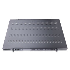 StarTech.com Ripiano 1U regolabile ventilato per rack 19" - Robusto ripiano per armadio server rack 19 pollici - Mensola