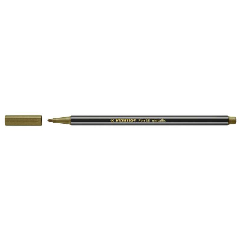 STABILO Pen 68 metallic marcatore Medio Oro 1 pz