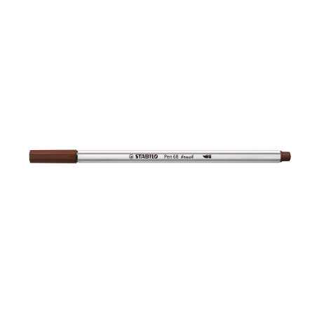 STABILO Pen 68 brush marcatore Medio Marrone 1 pz