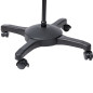 StarTech.com Supporto per tablet mobile con ruote bloccabili - Stand per tablet ad altezza regolabile - Sostegno universale da